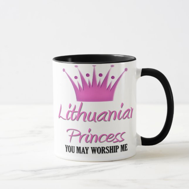 Lithuanian Princess Mug (Right)