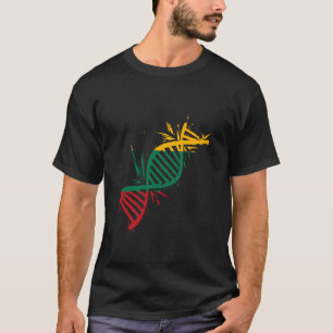 Lithuanian Roots DNA Molecule Lithuanian Pride Lit T-Shirt