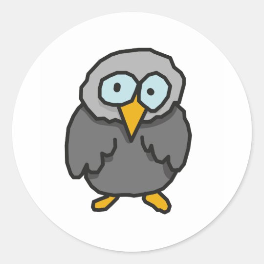 Litle bird classic round sticker