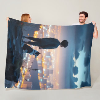 litlle boy fleece blanket