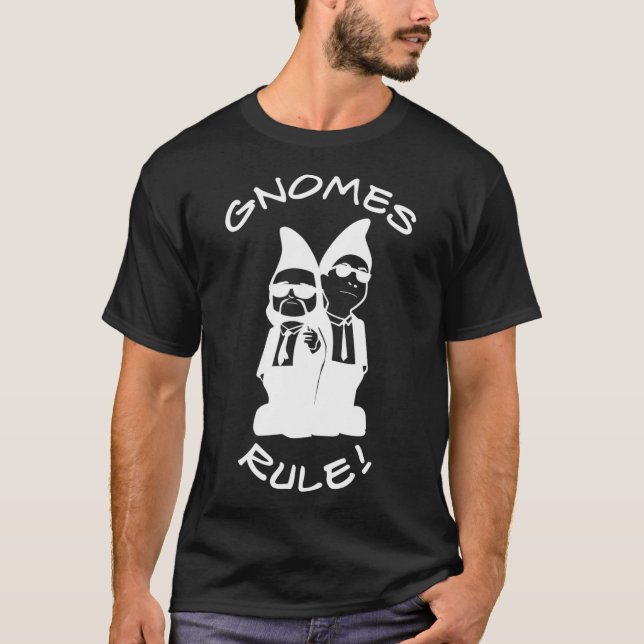 LitRPG  Gnomes Rule  T-Shirt (Front)