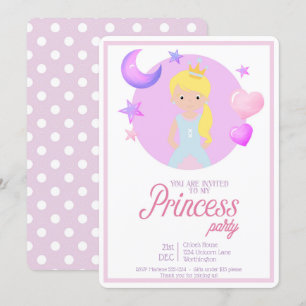 Litte Princess Birthday Party Invitation