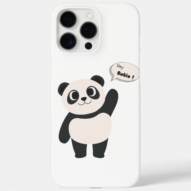 Littel cute panda  Case-Mate iPhone case (Back)