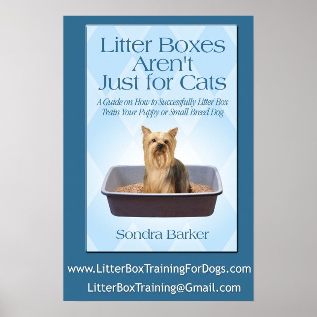 Litter Boxes Arent Just For cats Poster (Front)