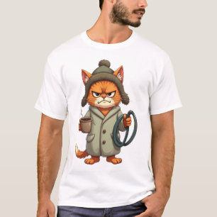 Litter’s Full Cat Parody Funny Cat Humour Gift T-Shirt
