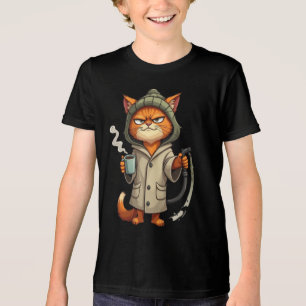 Litter’s Full Cat Parody   Funny Cat Humour Gift  Tri-Blend Shirt
