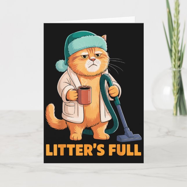 Litter’s Full Cat Parody Tee _1  Card (Front)