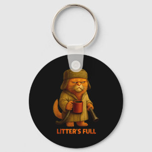 Litter’s Full Cat Parody Tee Key Ring