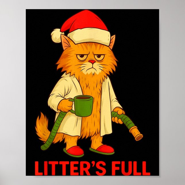 Litter’s Full Cat Parody Tee  Poster (Front)