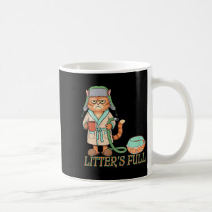 Litters Full Funny Cat Lovers Christmas Funny Gift Coffee Mug