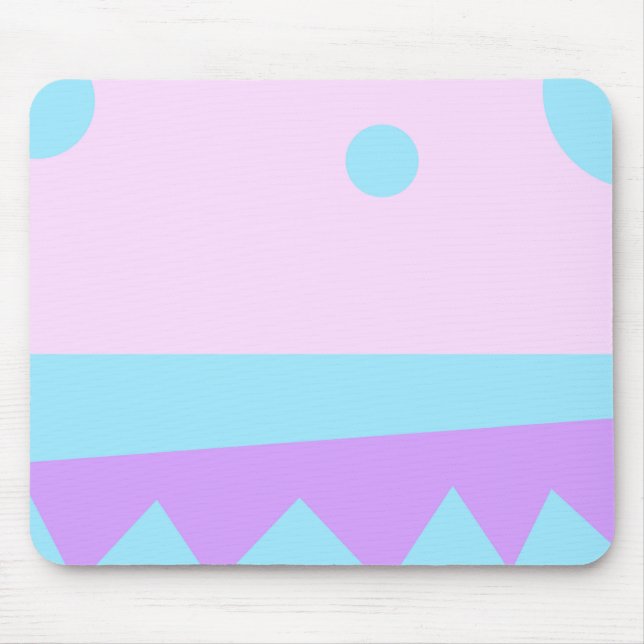 Little Abstract Monster - Mouse Mat (Front)