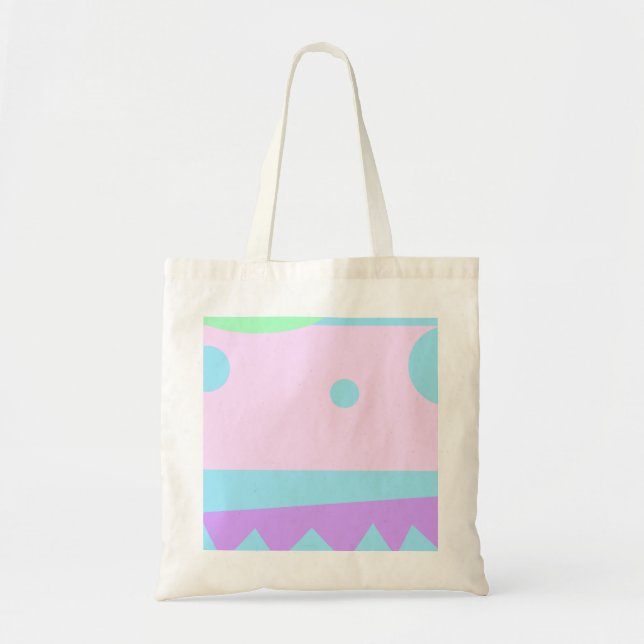 Little Abstract Monster Tote bag (Front)