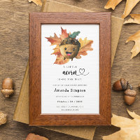 Little acorn - Fall Baby shower