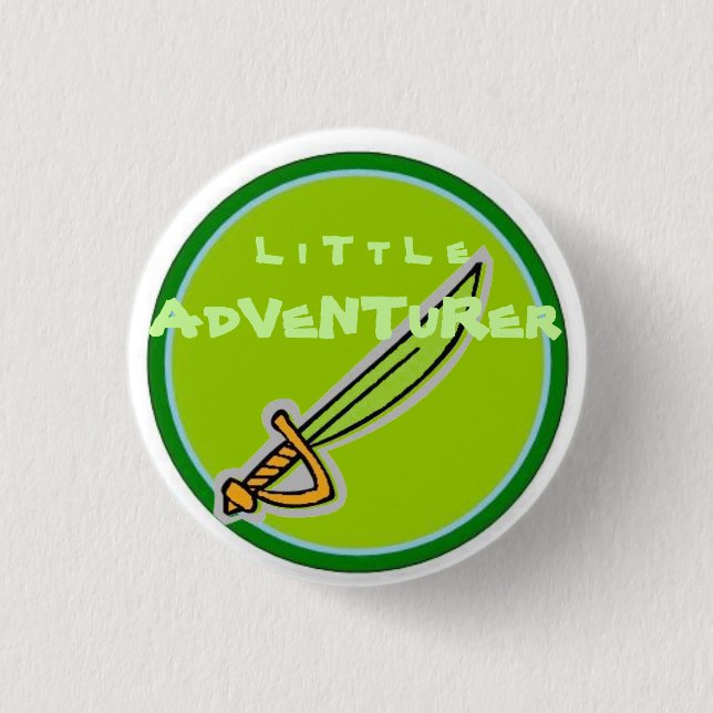 Little Adventurer 3 Cm Round Badge (Front)