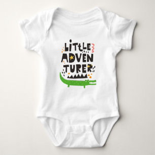 Little Adventurer Alligator Baby Bodysuit