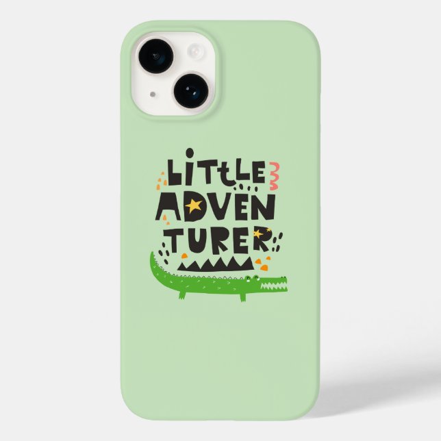 Little Adventurer Alligator Case-Mate iPhone Case (Back)