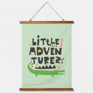 Little Adventurer Alligator Hanging Tapestry