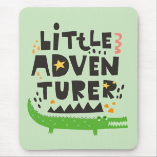 Little Adventurer Alligator Mouse Mat
