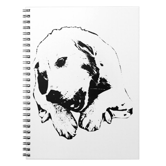 Little Adventures In Winter Light Notebook (Front)