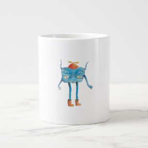 Little Alien Pi  Large Coffee Mug