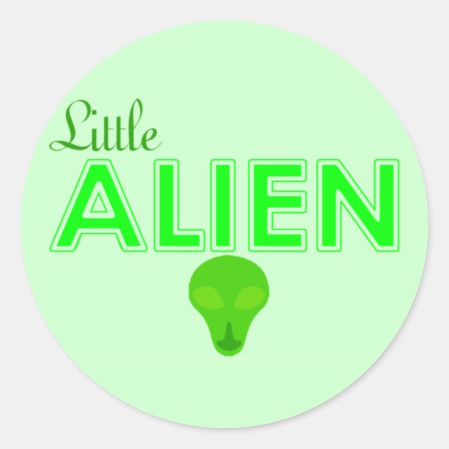 Little Alien Stickers (Front)