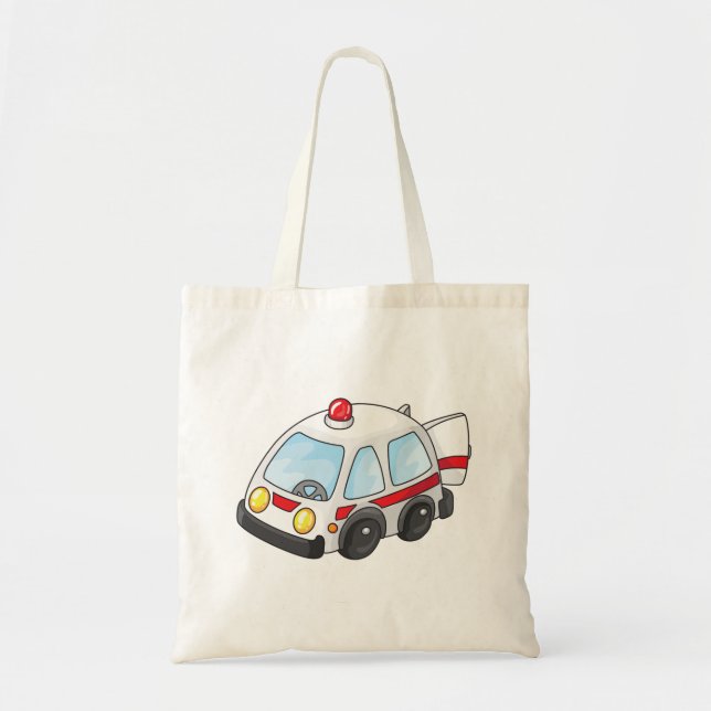 Little Ambulance Tote Bag (Front)