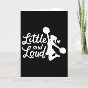 Little And Loud Cheerleader Costume Cheerleading G Card