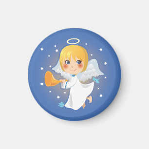 Little Angel Announcement Magnet