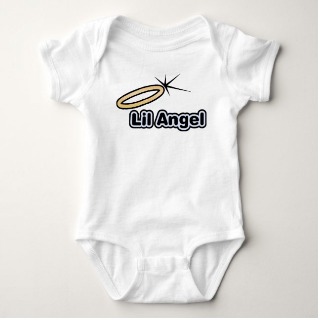 Little Angel   Baby Bodysuit (Front)