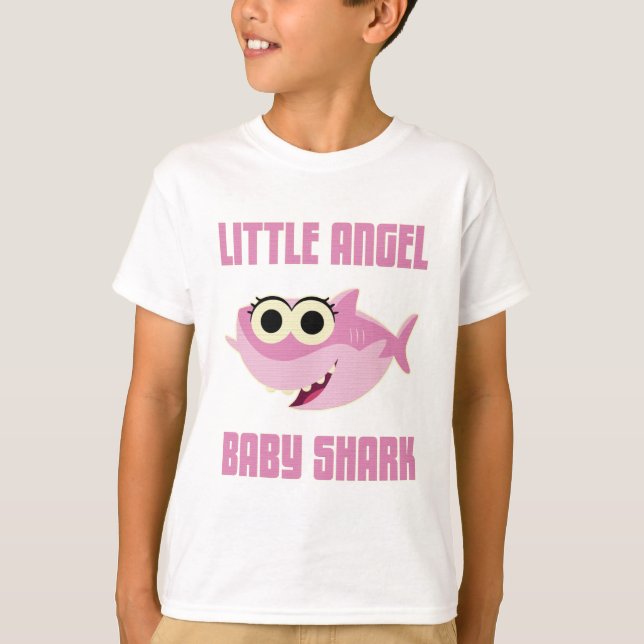 Little Angel Baby Shark T-Shirt (Front)