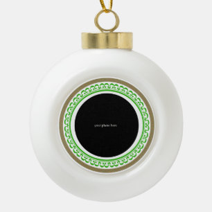Little Angel - Ceramic Ball Christmas Ornament