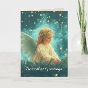 Little Angel Christmas  Card