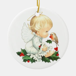Little Angel Christmas Ornament