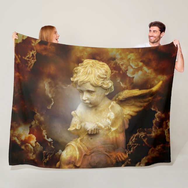 LITTLE ANGEL FLEECE BLANKET (In Situ)