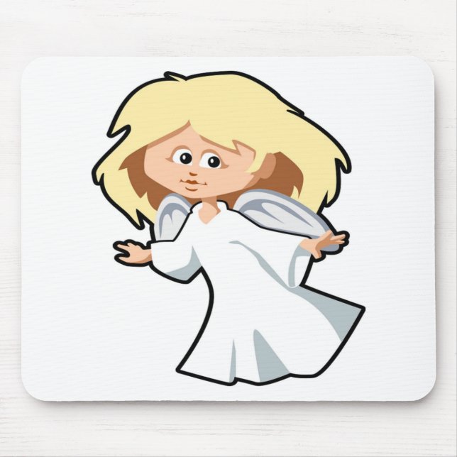 LITTLE ANGEL GIRL MOUSE MAT (Front)