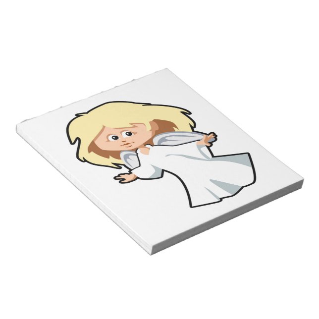 LITTLE ANGEL GIRL NOTEPAD (Angled)