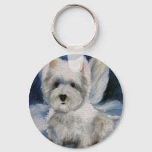 little angel key ring