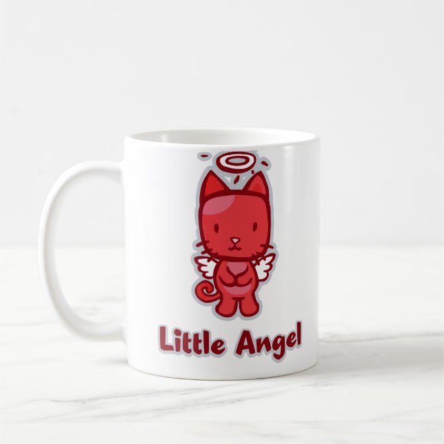 "Little Angel...Little Devil" Classic Mug (Left)