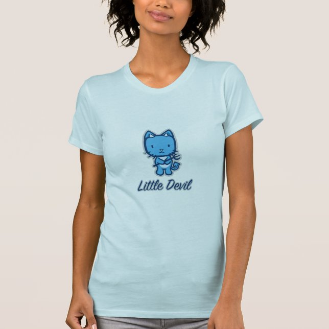 "Little Angel...Little Devil" Ladies Tee (Front)