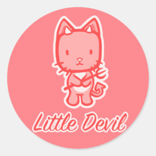 "Little Angel...Little Devil" Stickers