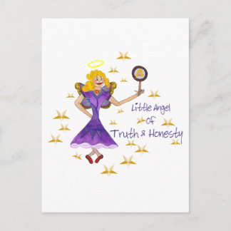 Little Angel of Truth and Honesty Postcard