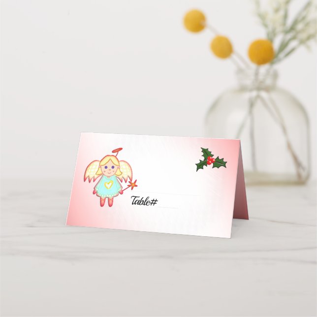 Little Angel Place Cards (Front)