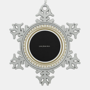 Little Angel - Snowflake Pewter Christmas Ornament