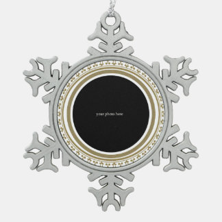 Little Angel - Snowflake Pewter Christmas Ornament