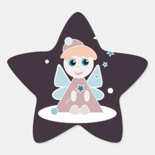 Little Angel Star Sticker