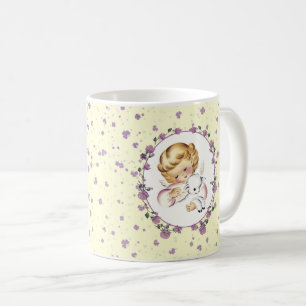 Little Angel with Lamb.Easter Gift Mug