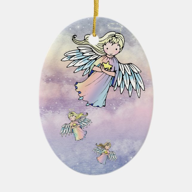 Little Angels Christmas Ornament (Front)
