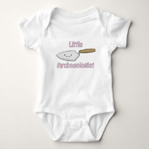 Little Archaeologist (pink) Baby Bodysuit