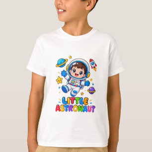 Little Astronaut Kids T-Shirt – Cute Space Explore