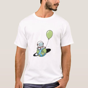 Little Astronaut on Earth T-Shirt